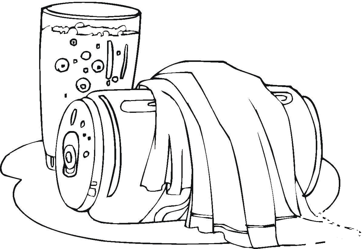 Soda Coloring Page Colouringpages