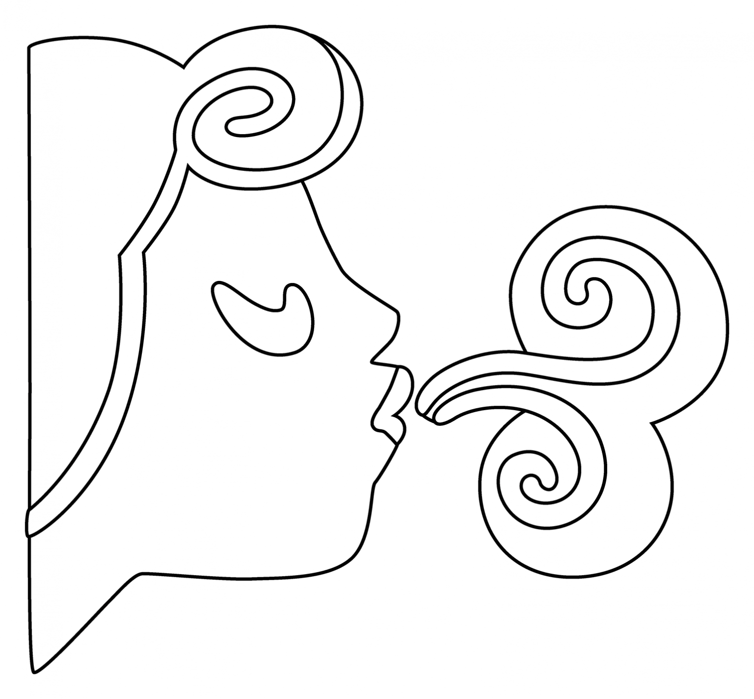 Wind Face Emoji Coloring Page Colouringpages