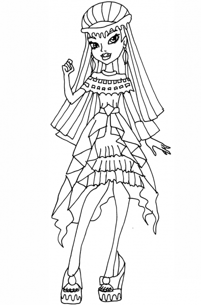 13 Wishes Abbey coloring page image