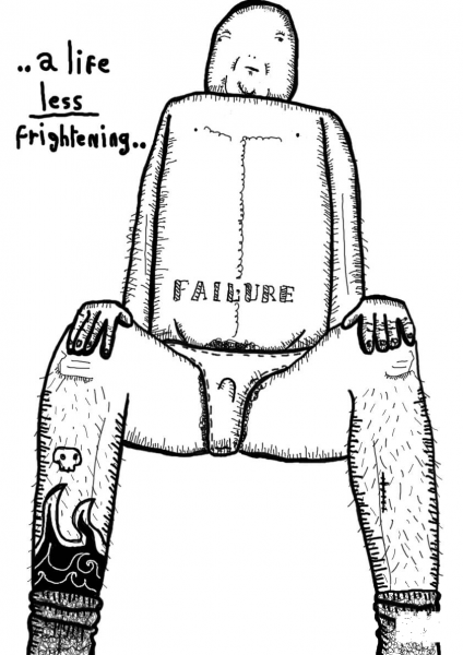 A Life Less Frightening coloring page image