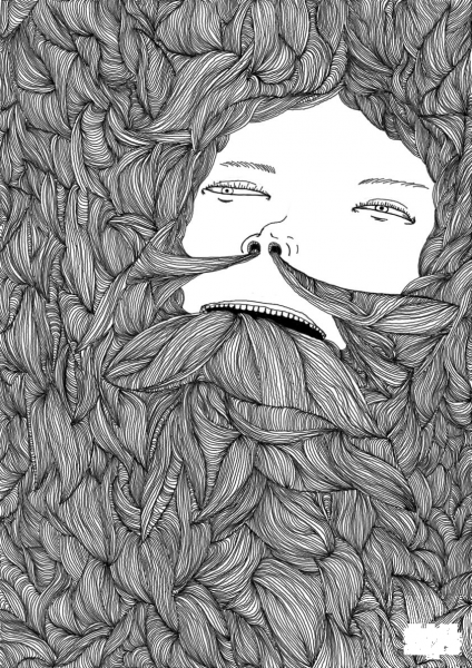 A Story of Lifes and Lines coloring page image
