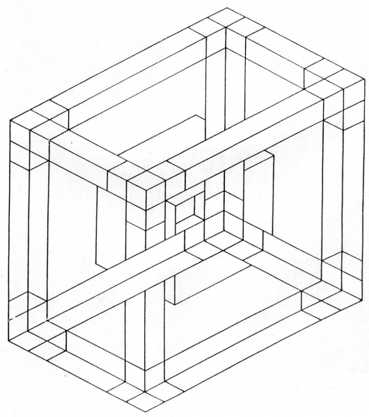 Abstract Mandala coloring page image