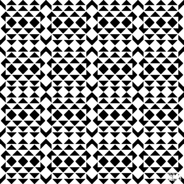 Abstract Pattern coloring page image
