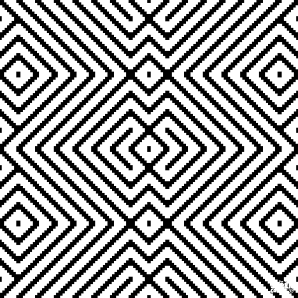 Abstract Pattern coloring page image
