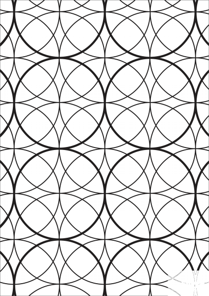Abstract Pattern coloring page image