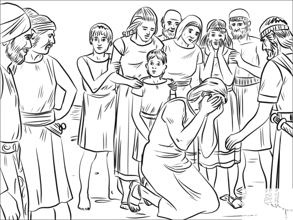 Achan's Sin coloring page - ColouringPages