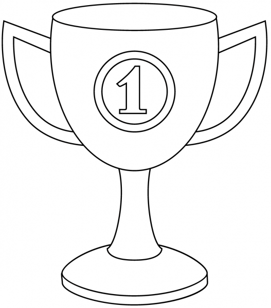 Achievement coloring page image