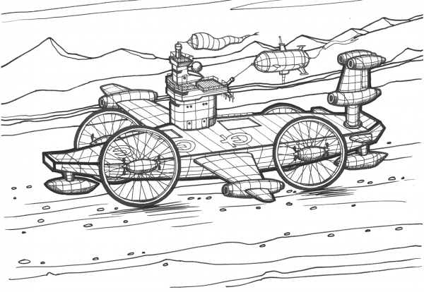 Admiral Kuznetsov Vehicle coloring page image