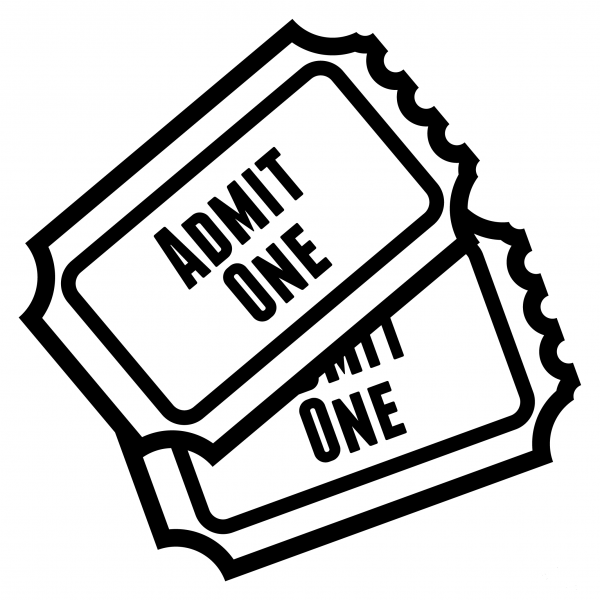 Admission Tickets Emoji coloring page image