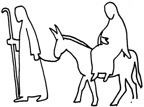 Advent  coloring page image