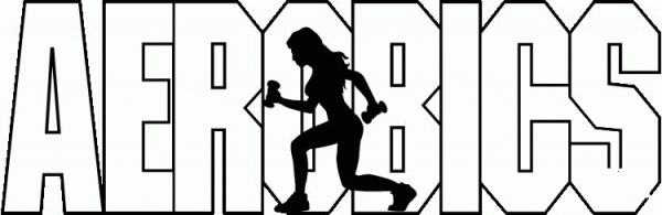 Aerobics  coloring page image