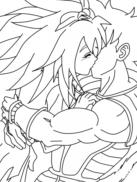 Ai X Turles coloring page image