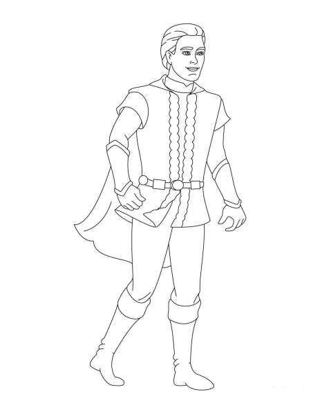 Aidan is Walking coloring page image