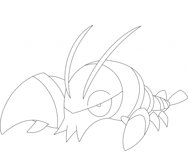 Clauncher coloring page image