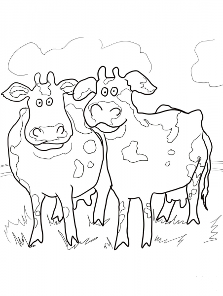 Click Clack Moo coloring page image