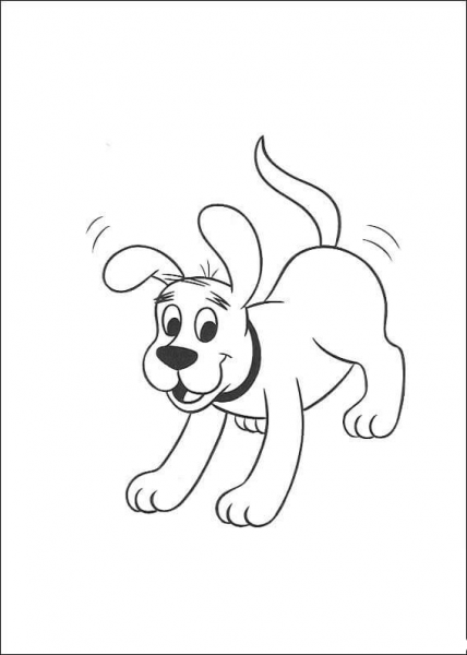 Clifford  coloring page image