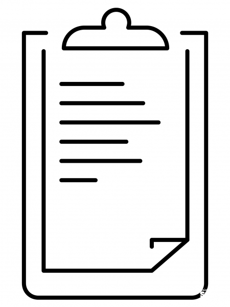 Clipboard Emoji coloring page image