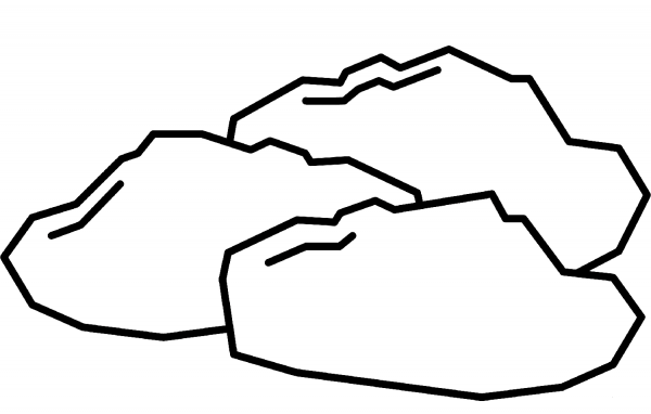 Coal coloring page image