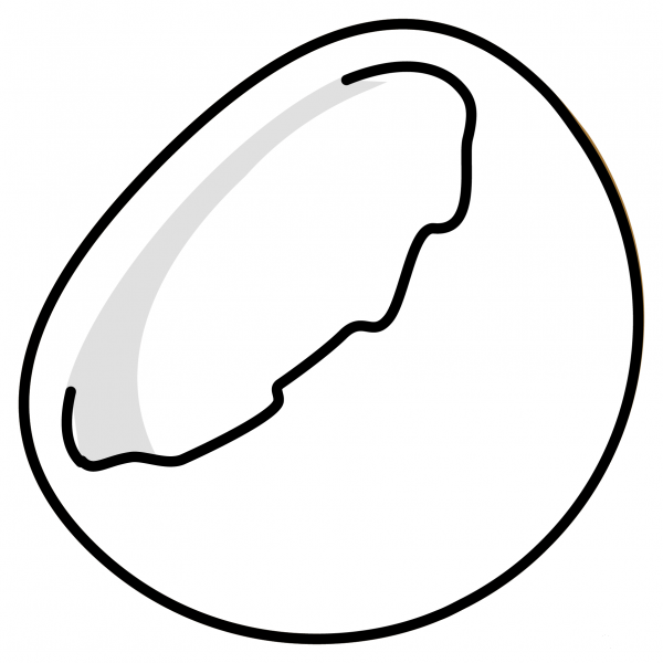 Coconut Emoji coloring page image