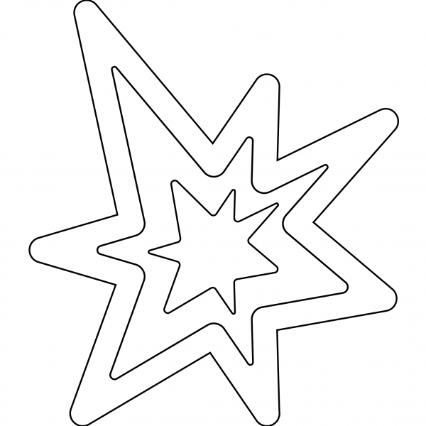 Collision Emoji coloring page image