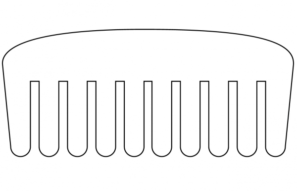 Comb coloring page image