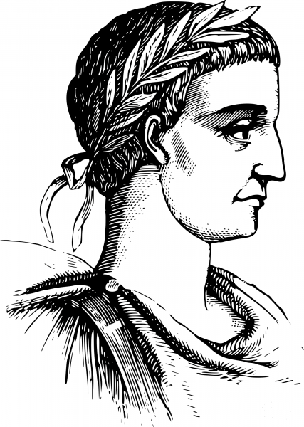 Constantine the Great coloring page image