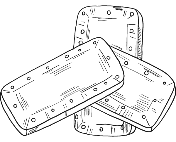 Cookies coloring page image