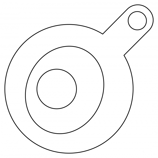 Cooking coloring page image
