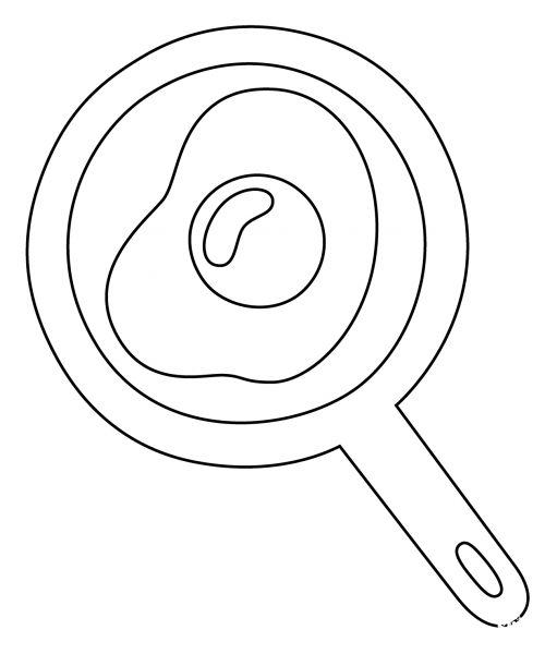 Cooking Emoji coloring page image