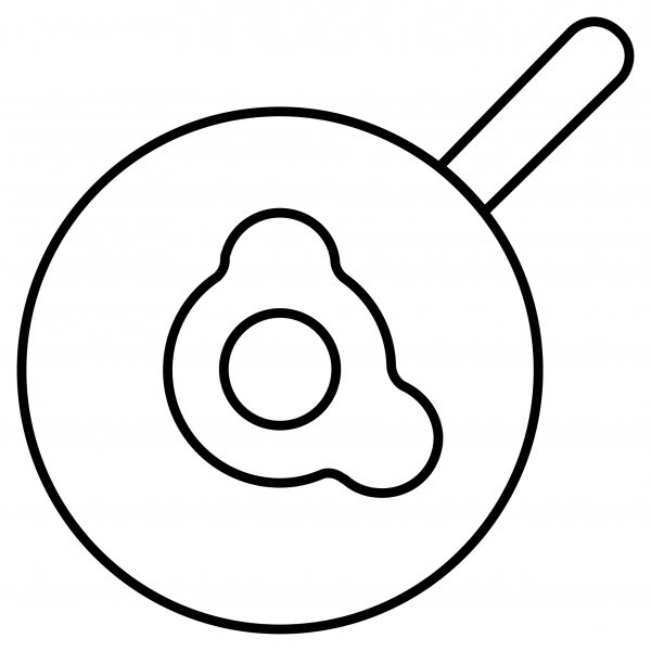 Cooking Emoji coloring page image