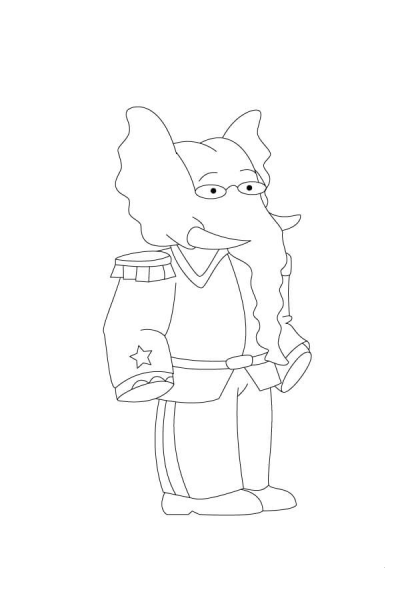 Cornelius  coloring page image