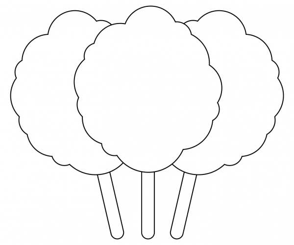 Cotton Candy coloring page image