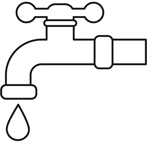 Crane coloring page image