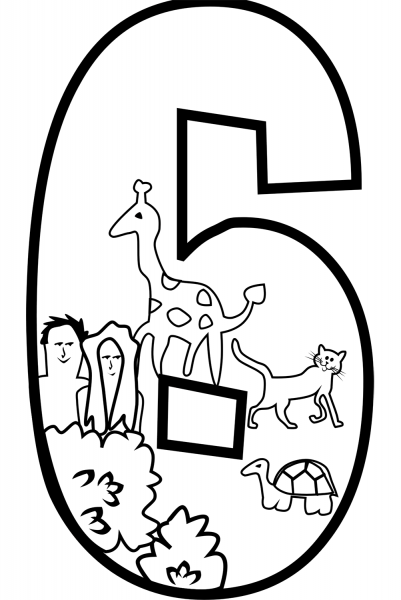 Creation Day coloring page image