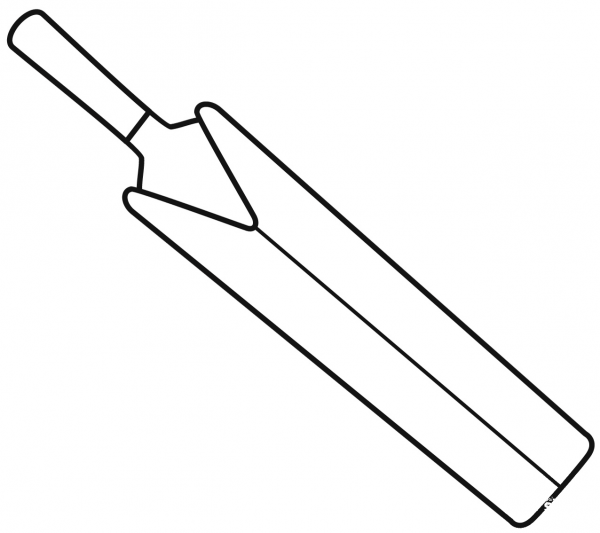 Cricket Bat coloring page image