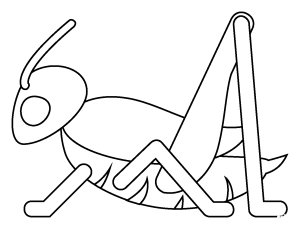 Cricket Emoji coloring page image