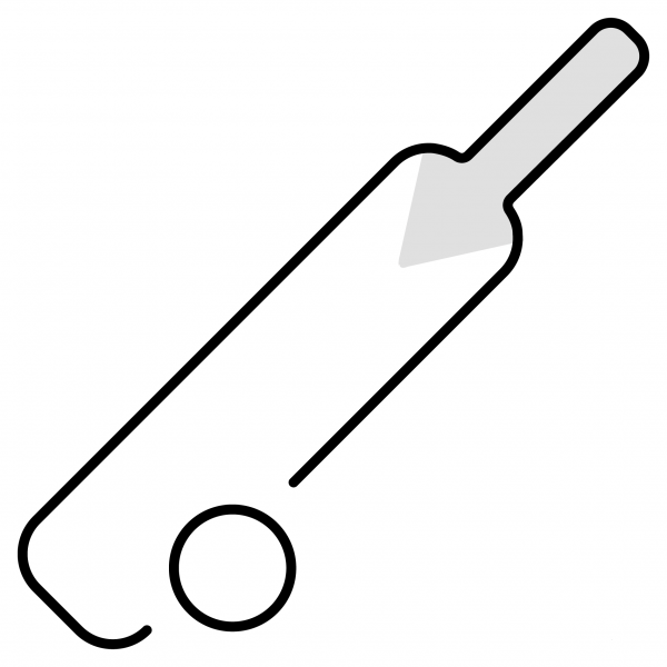 Cricket Game Emoji coloring page image