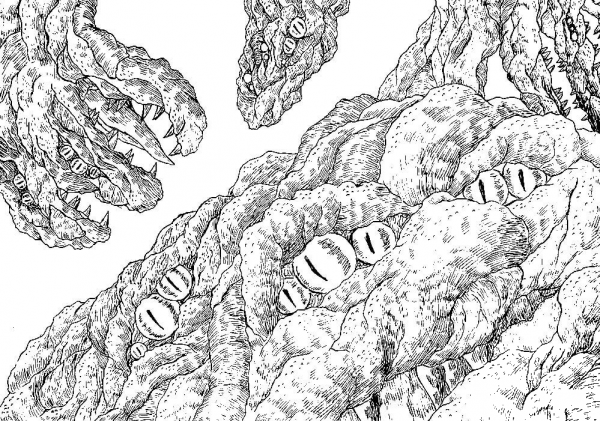 Crocodile Monsters coloring page image