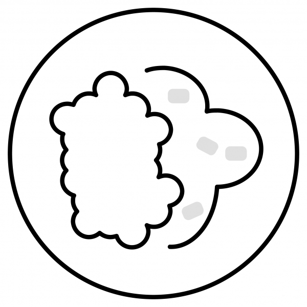 Curry Rice Emoji coloring page image