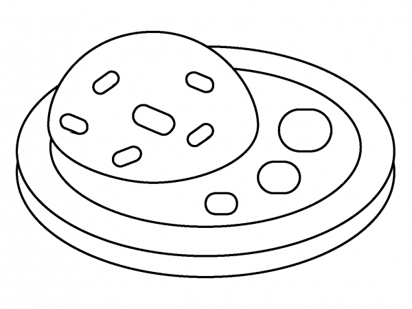 Curry Rice Emoji coloring page image