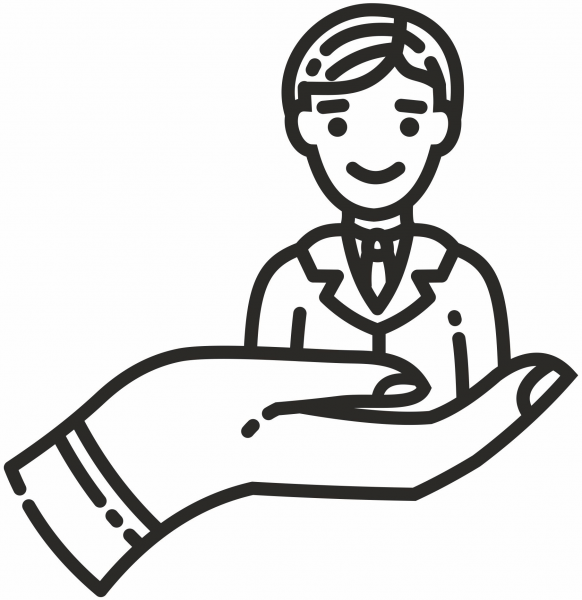 Customer Service coloring page image