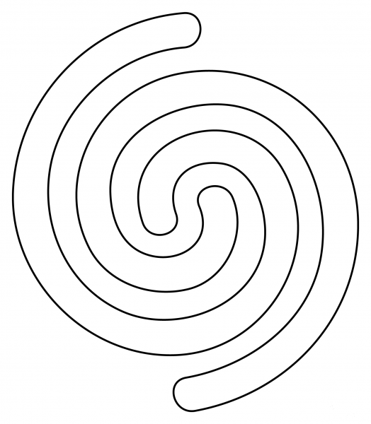 Cyclone coloring page image