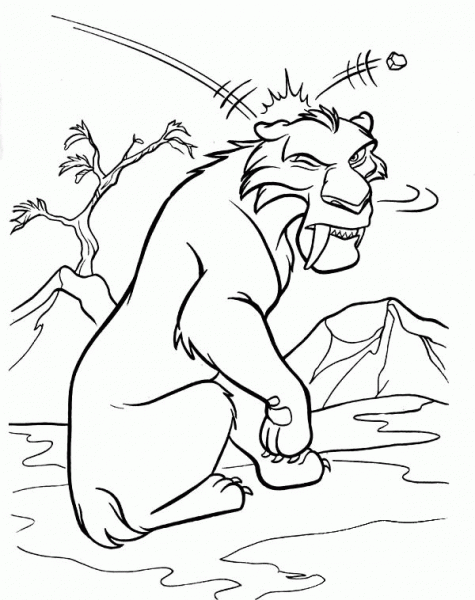 Dangerous Diego  coloring page image