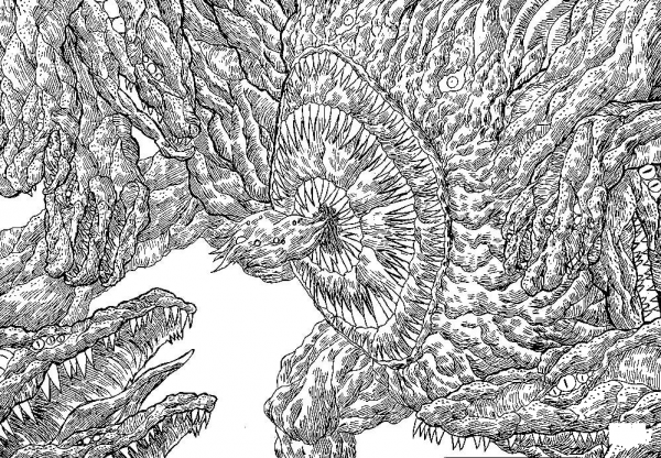 Dark Hole coloring page image