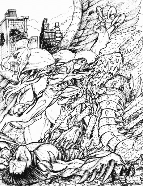 Deadpool R US vs. the World coloring page image