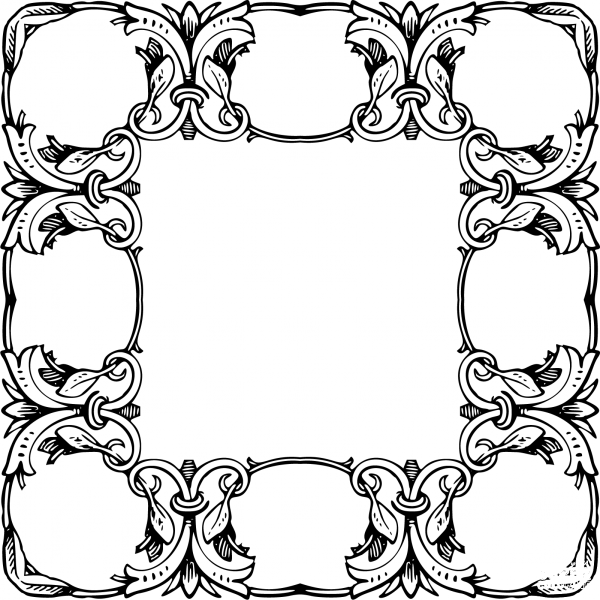 Decorative Divider coloring page image