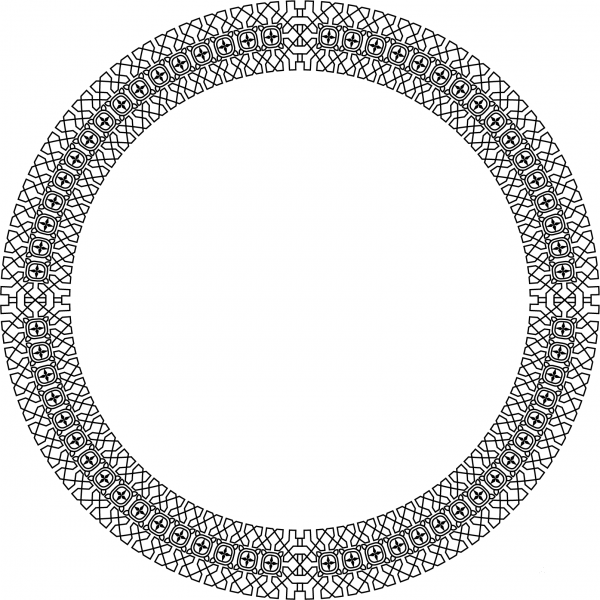 Decorative Divider coloring page image