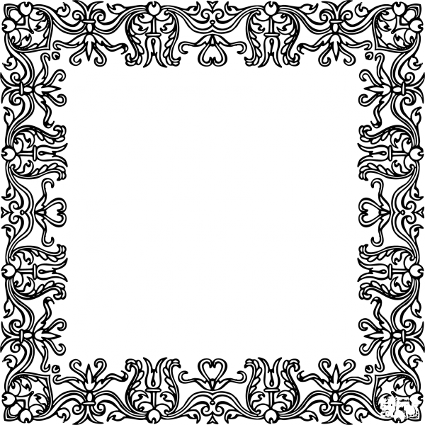 Decorative Divider coloring page image