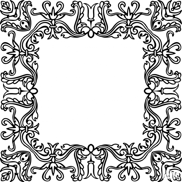 Decorative Divider coloring page image