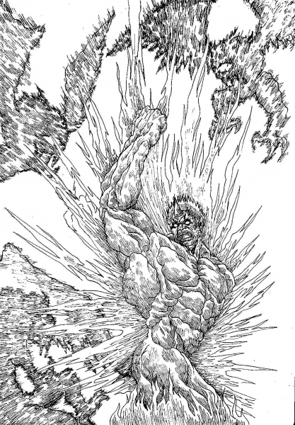 Demon Vs Monsters coloring page image